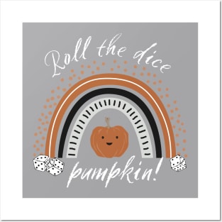 Bunco Halloween Ring the Bell Pumpkin Boho Bunco Rainbow Posters and Art